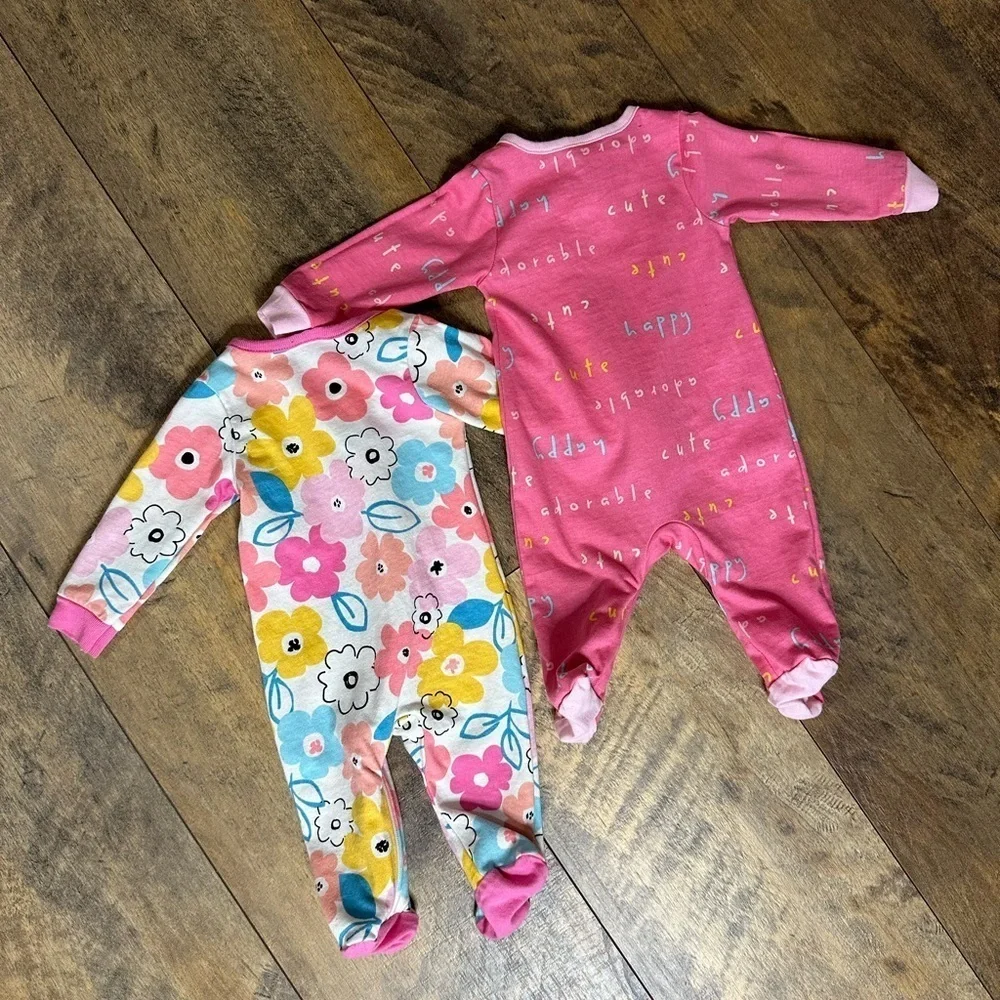 GERBER Newborn Infant Sleepers Bundle, NB, EUC